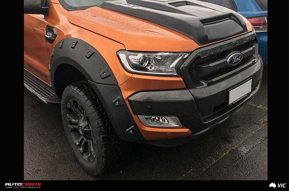 FORD-RANGER-VAPOR-BLACK-MACHINED-WITH-DARK-TINT